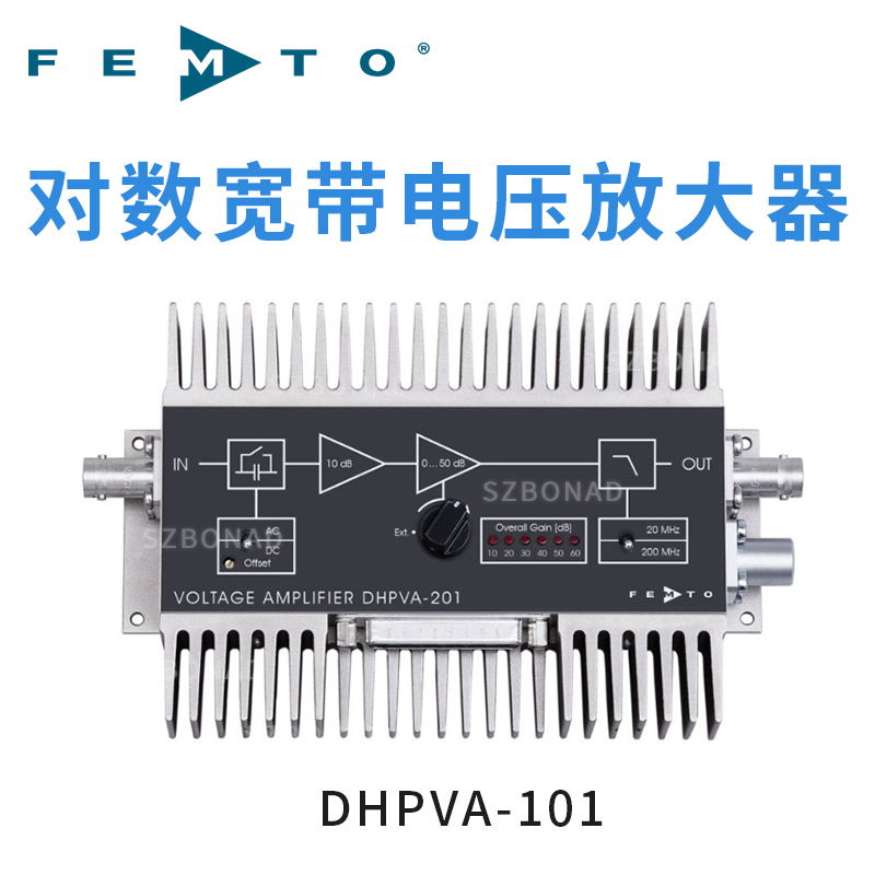 DHPVA-101寬帶電壓放大器100MHz增益德國FEMTO